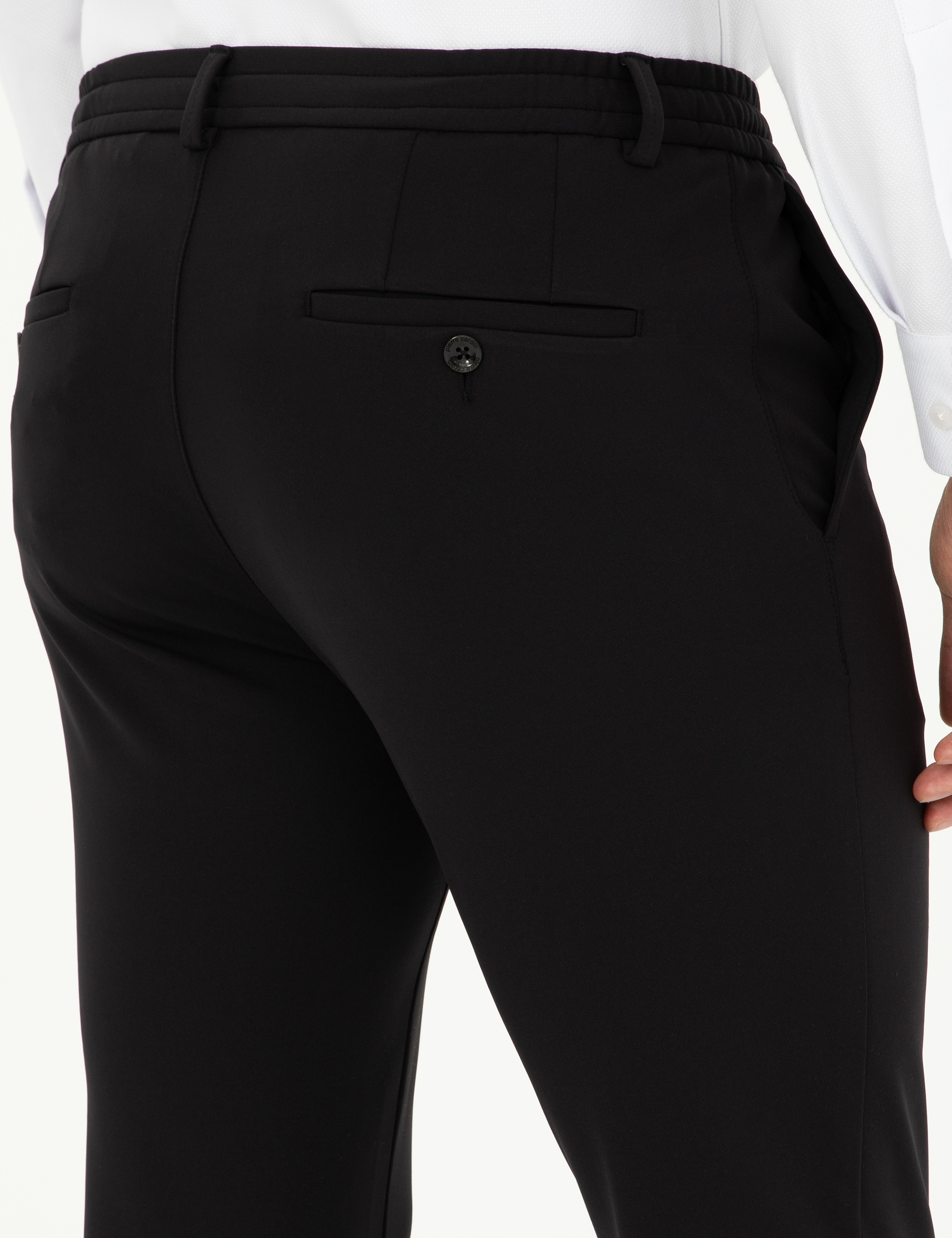 Siyah Klasik Jogger Pantolon - Image 6
