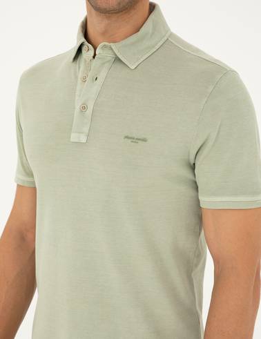Yeşil Slim Fit Tişört