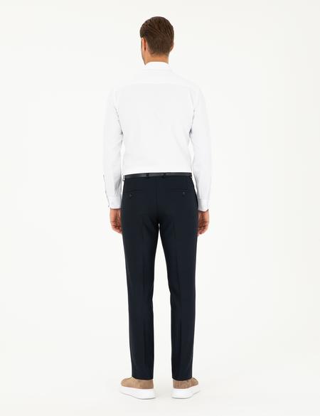 Lacivert Slim Fit Kumaş Pantolon - 50297519072