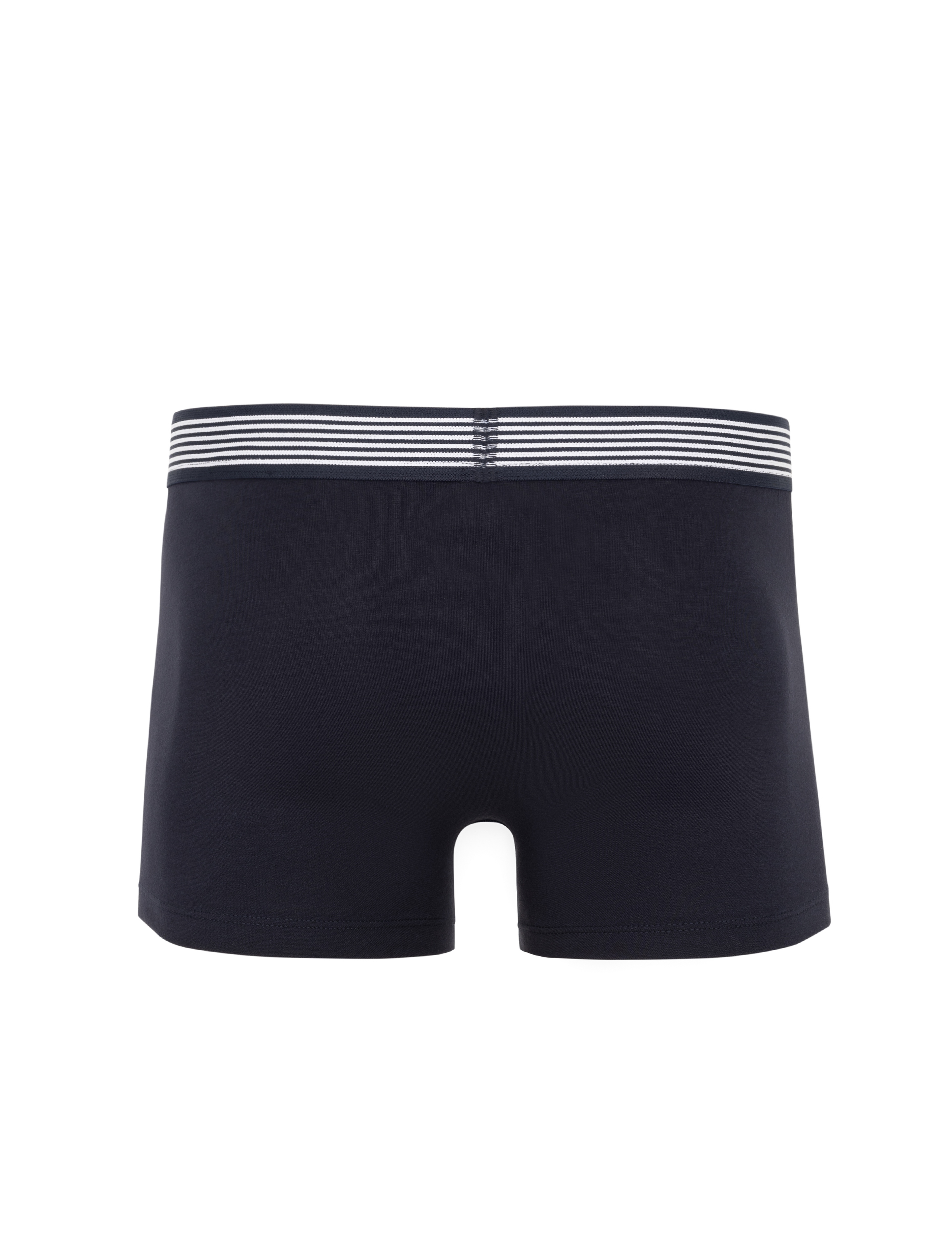 Renkli Pamuk Modal Karışımlı 3'lü Boxer