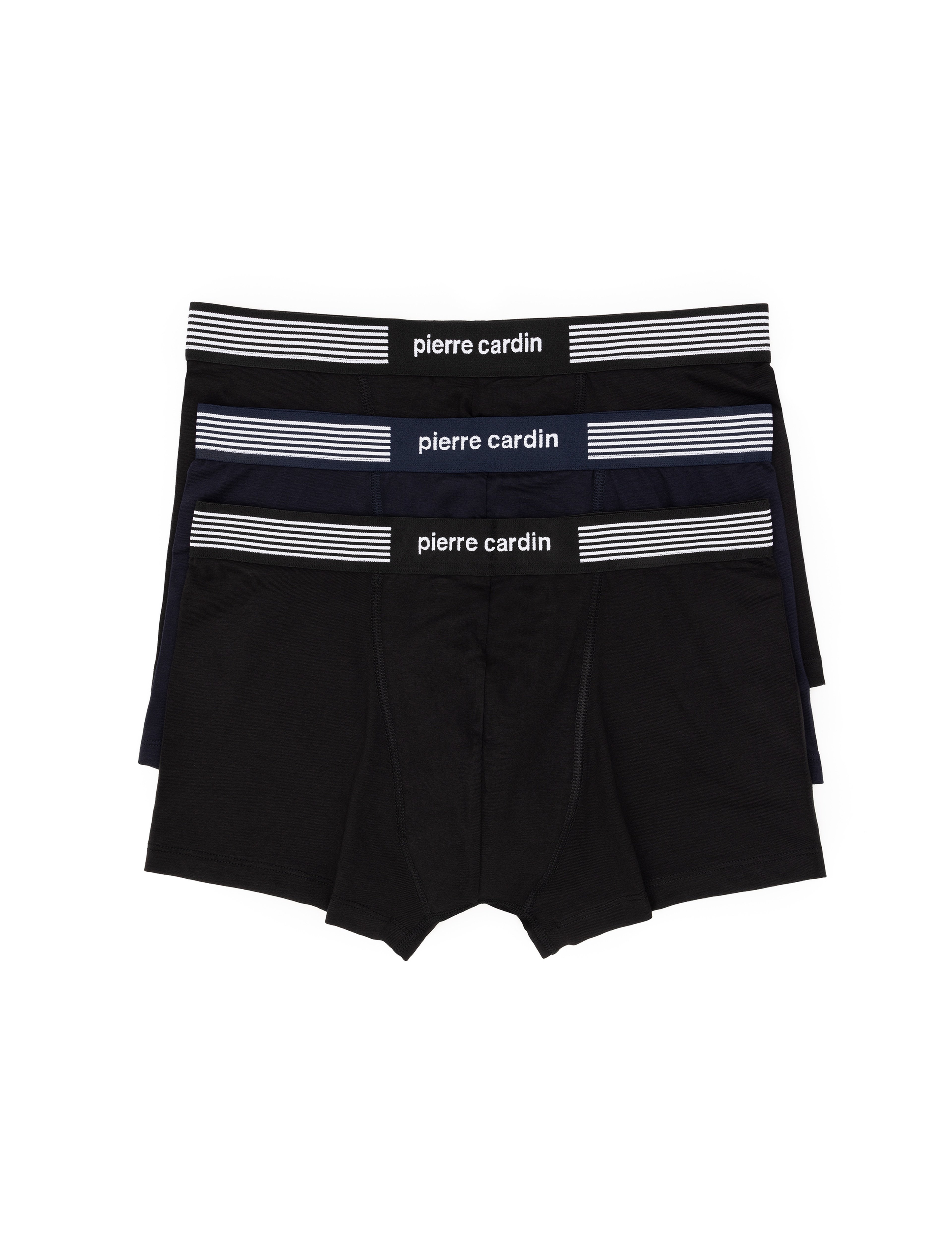 Renkli Pamuk Modal Karışımlı 3'lü Boxer - Image 2