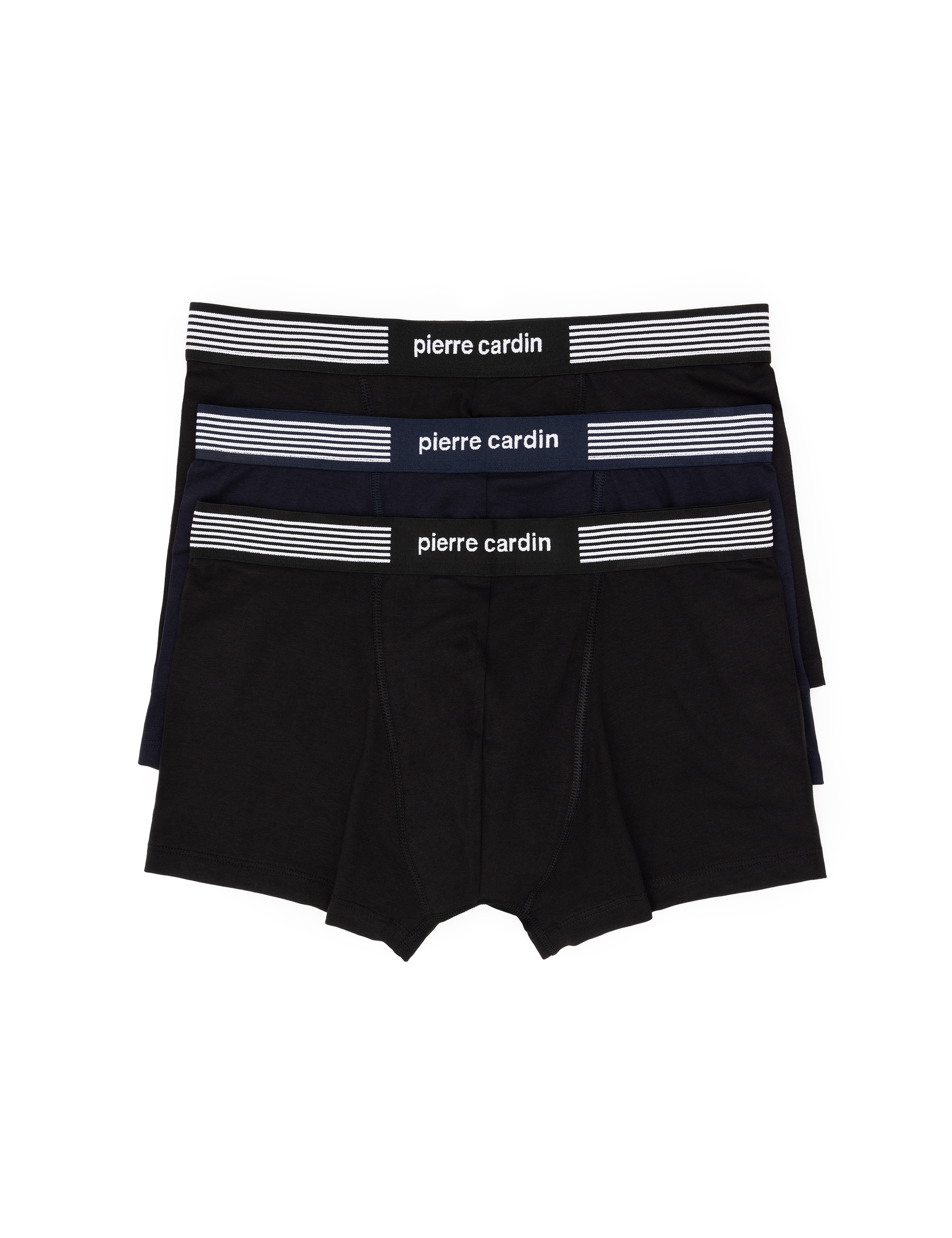 Renkli Pamuk Modal Karışımlı 3'lü Boxer