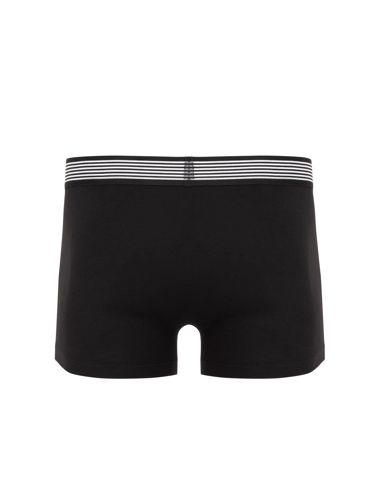 Renkli Pamuk Modal Karışımlı 3'lü Boxer - 50303357002