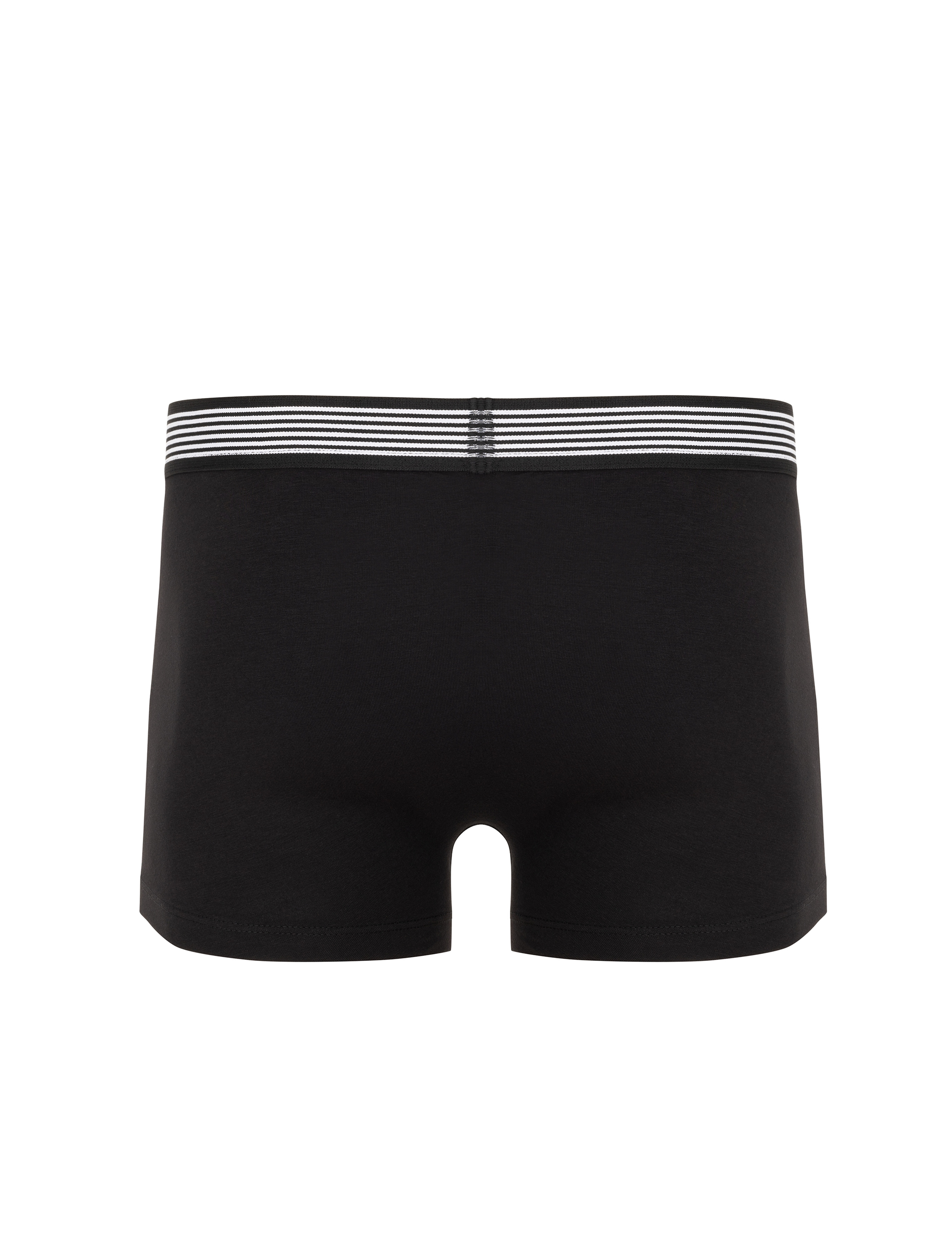Renkli Pamuk Modal Karışımlı 3'lü Boxer - Image 4
