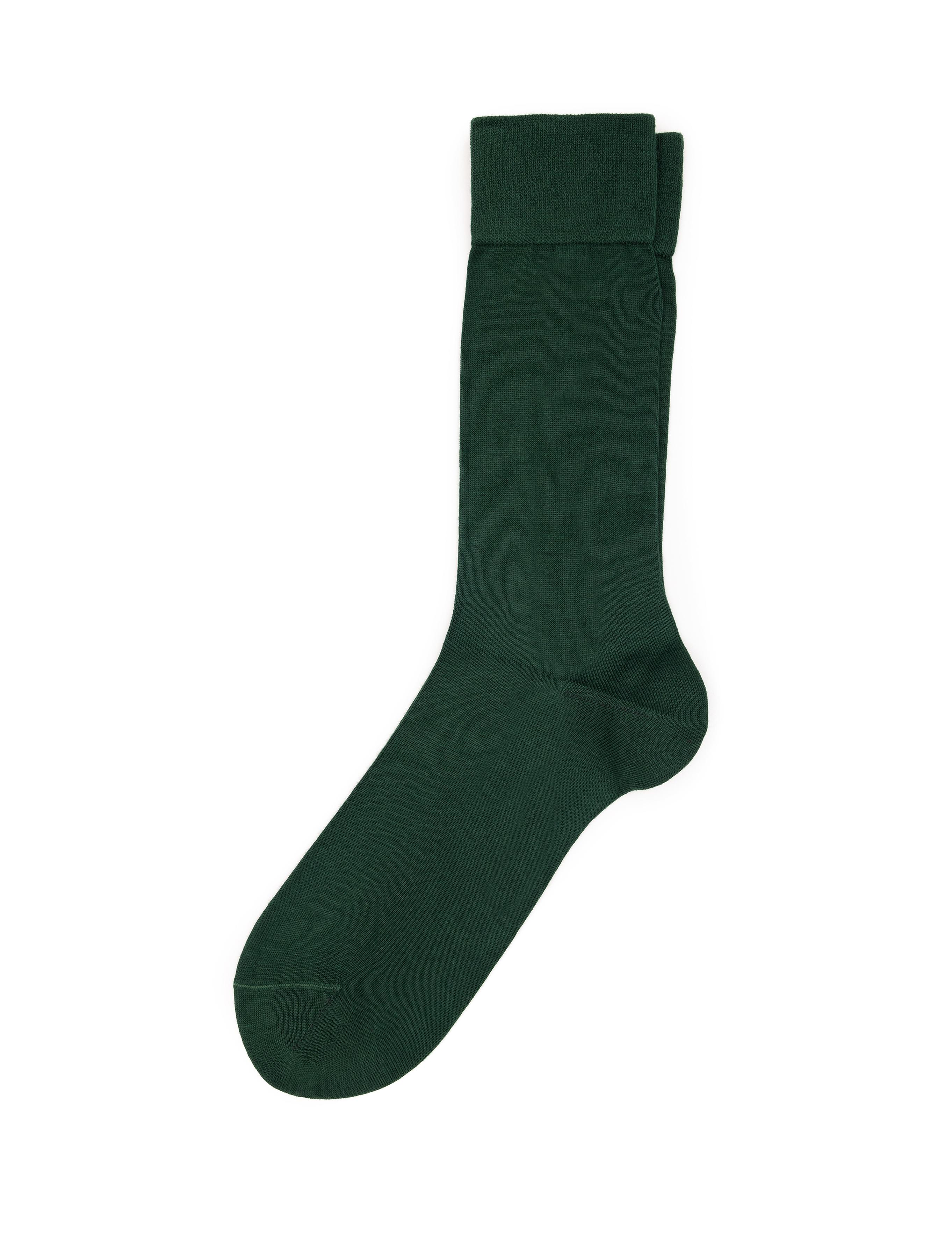 Erkek Bambu Karışımlı Yeşil Soket Basic Çorap