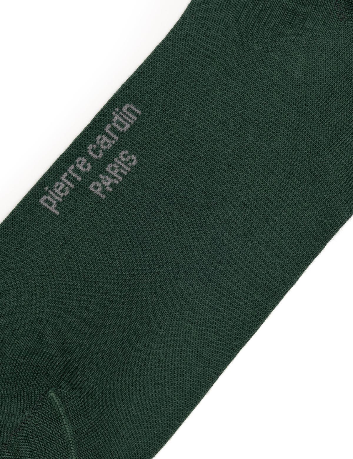 Erkek Bambu Karışımlı Yeşil Soket Basic Çorap - 50291774008