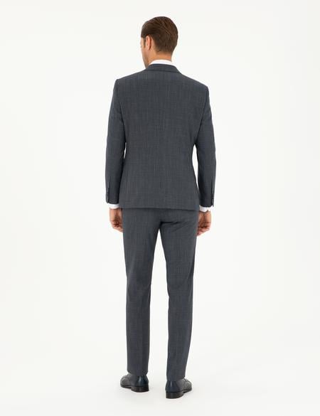 Lacivert Slim Fit Takım Elbise - 50292216044