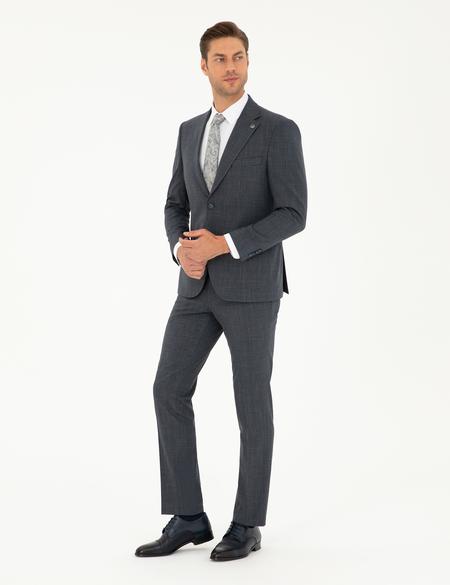 Lacivert Slim Fit Takım Elbise - 50292216044