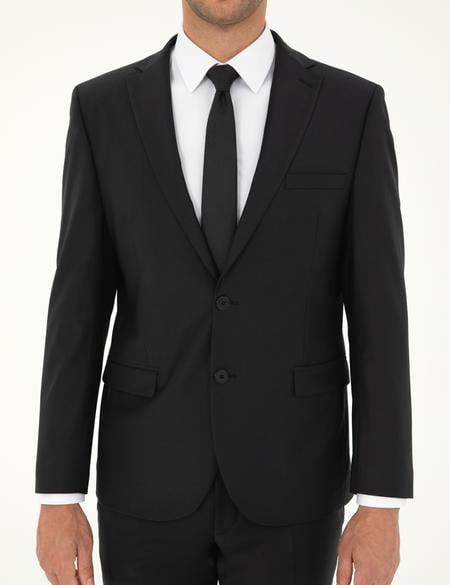 Siyah Slim Fit Takım Elbise - 50269246005