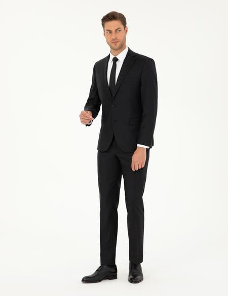 Siyah Slim Fit Takım Elbise - 50269246005