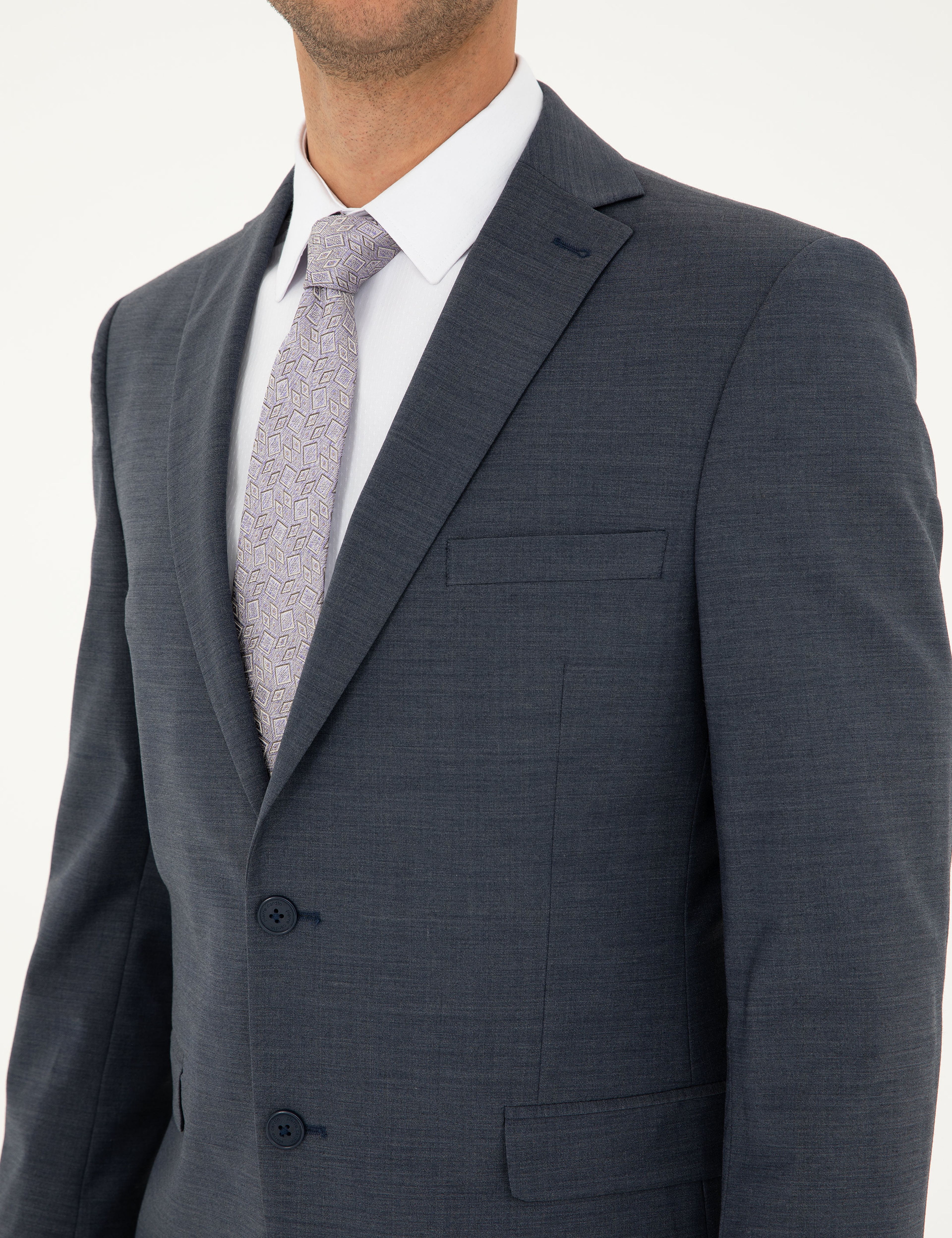 Saks Slim Fit Takım Elbise - Image 7