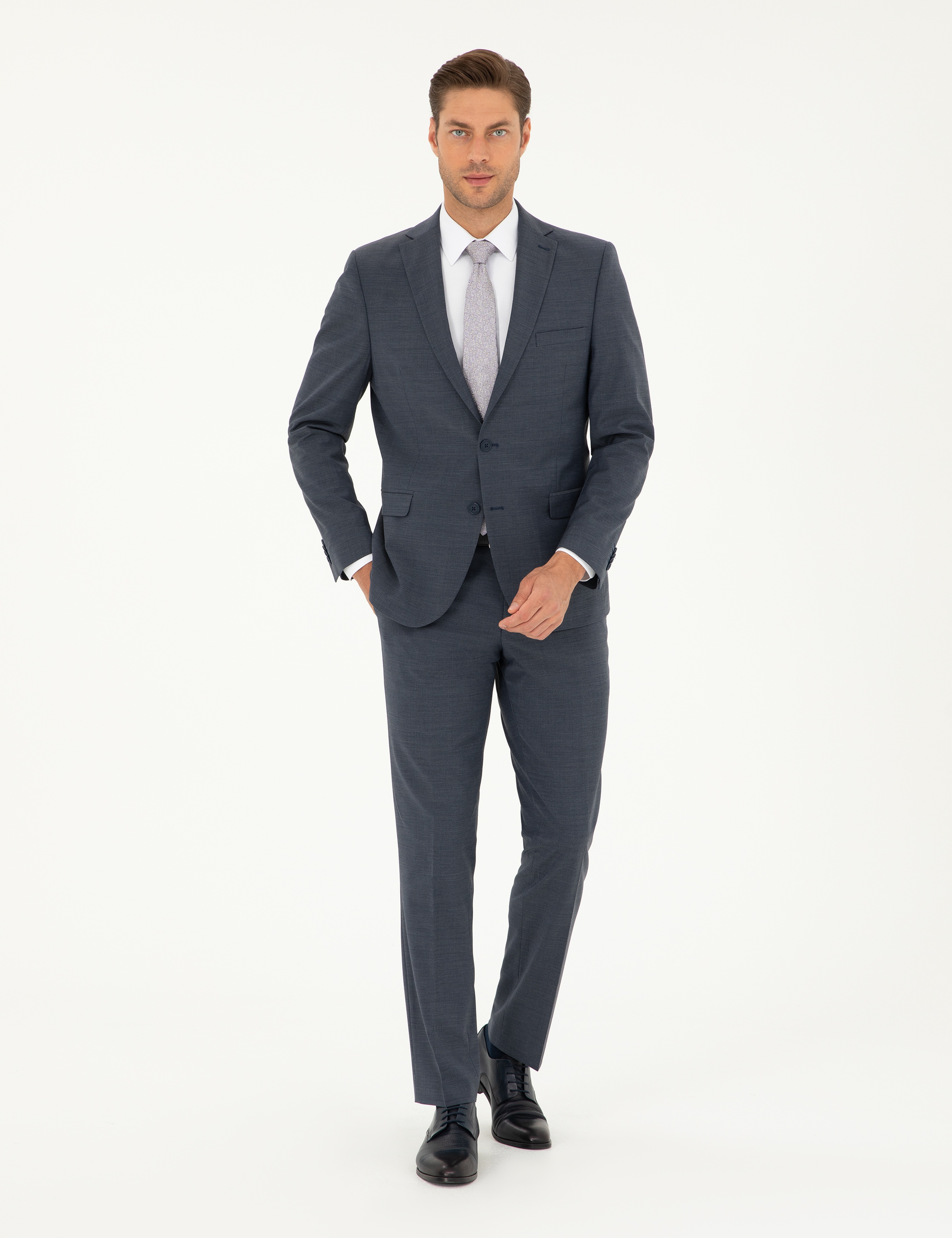 Saks Slim Fit Takım Elbise - Image 1