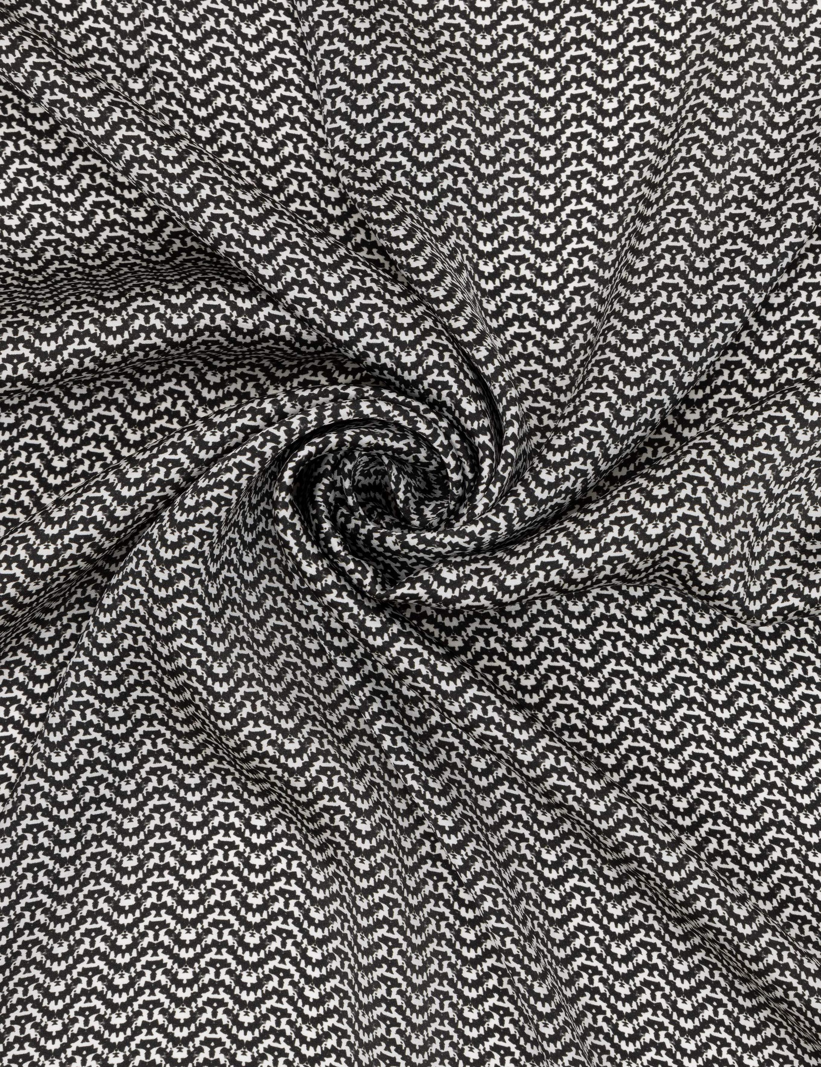 Lacivert Krep Saten Eşarp