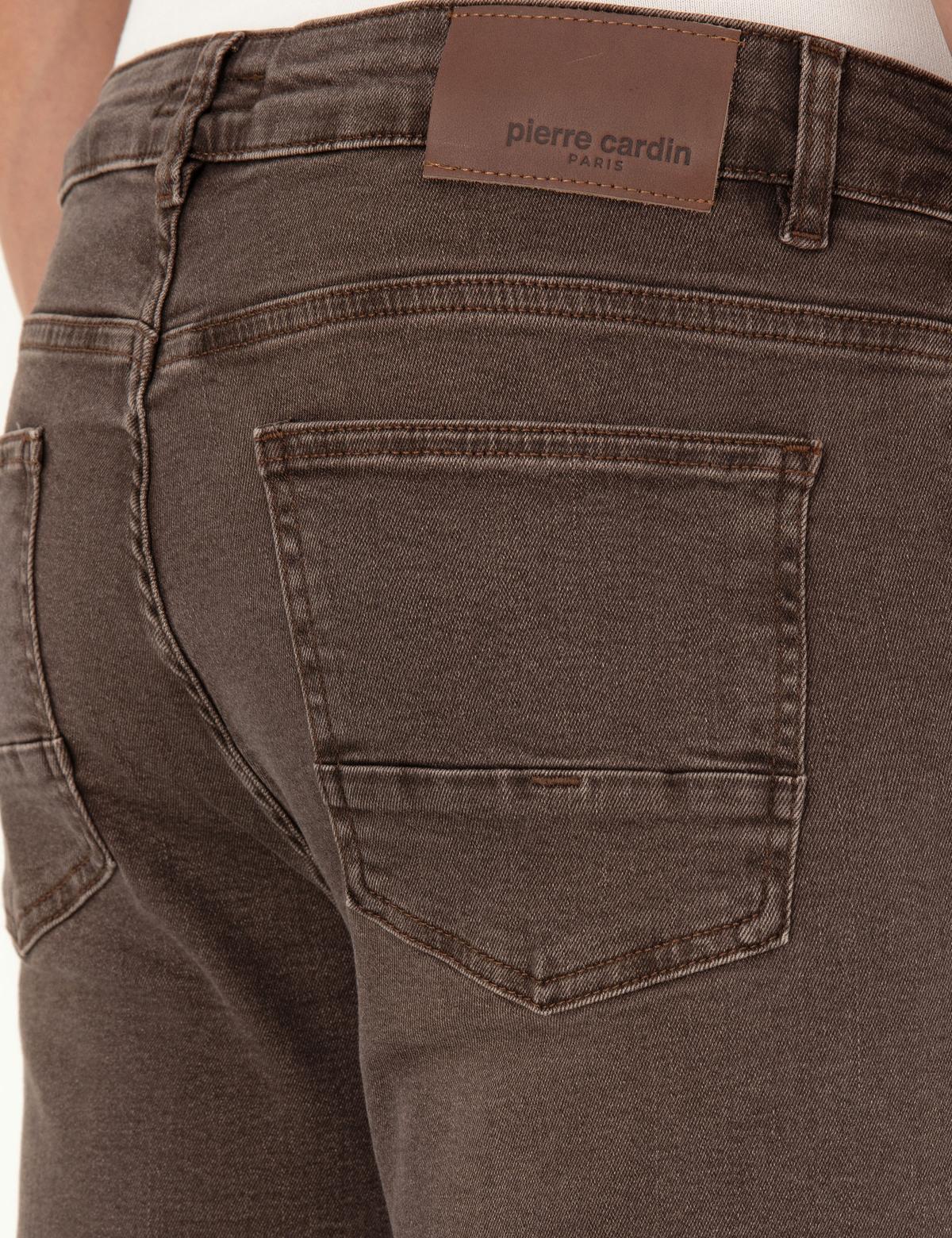 Kahverengi Slim Fit Jean Pantolon - 50294615012