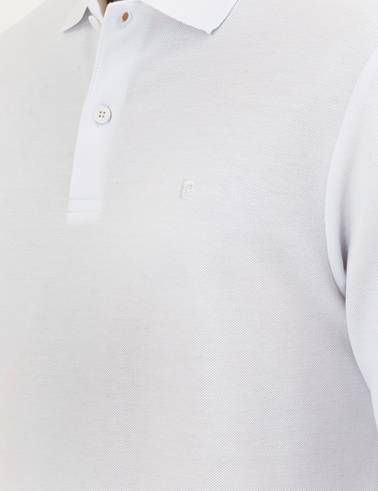 Beyaz Slim Fit Basic Sweatshirt