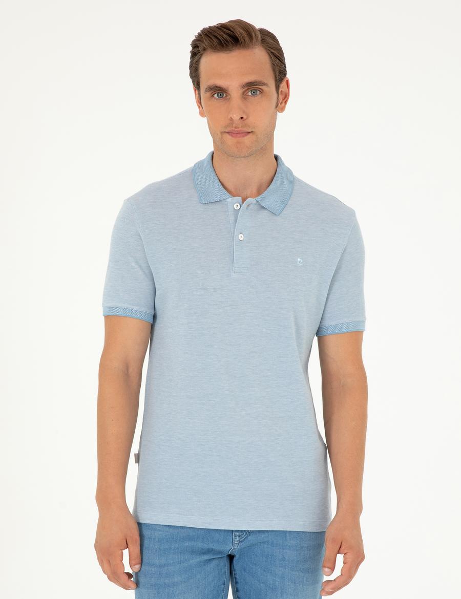 Mavi Slim Fit Tişört