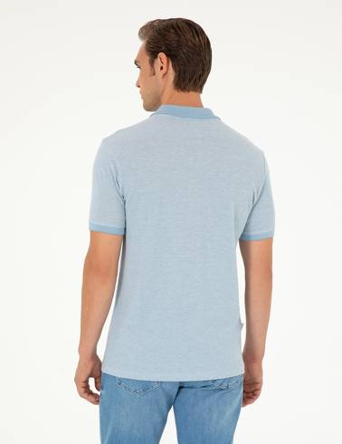 Mavi Slim Fit Tişört