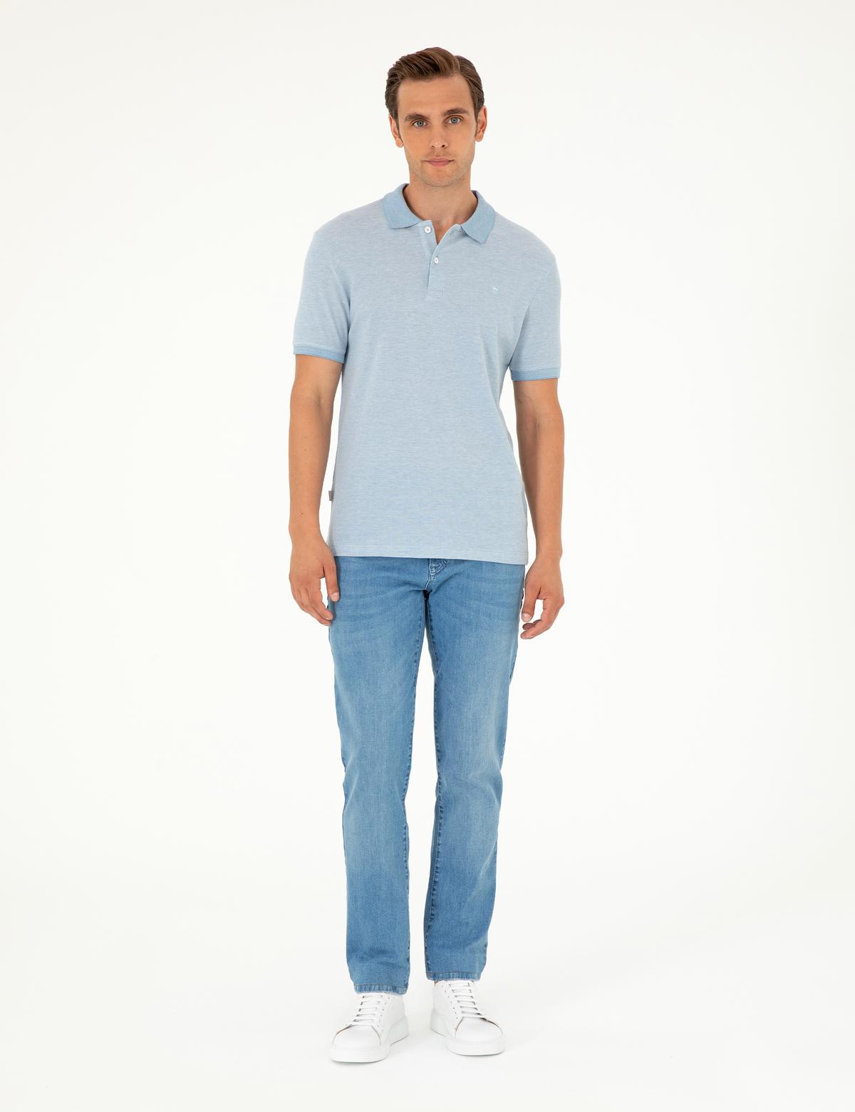 Mavi Slim Fit Tişört - 50297406016