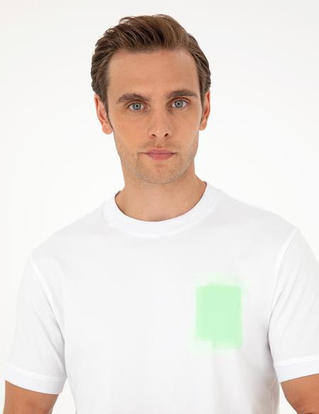 Açık Gri Regular Fit Tişört - 50282045013