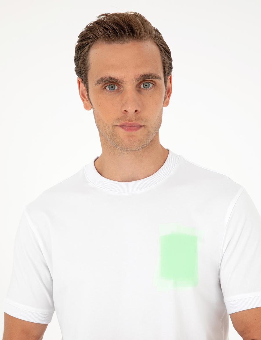 Açık Gri Regular Fit Tişört