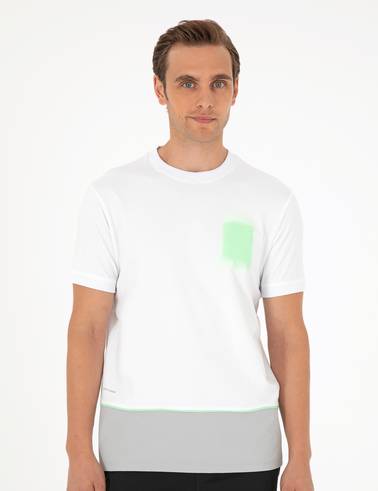 Açık Gri Regular Fit Tişört