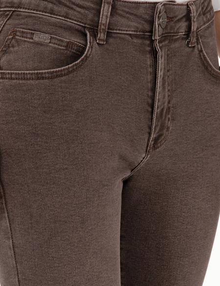 Kahverengi Slim Fit Jean Pantolon - 50294567020