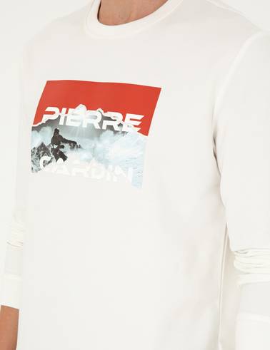 Ekru Regular Fit Sweatshirt