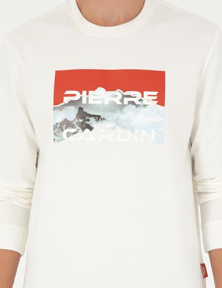 Ekru Regular Fit Sweatshirt - 50292984033