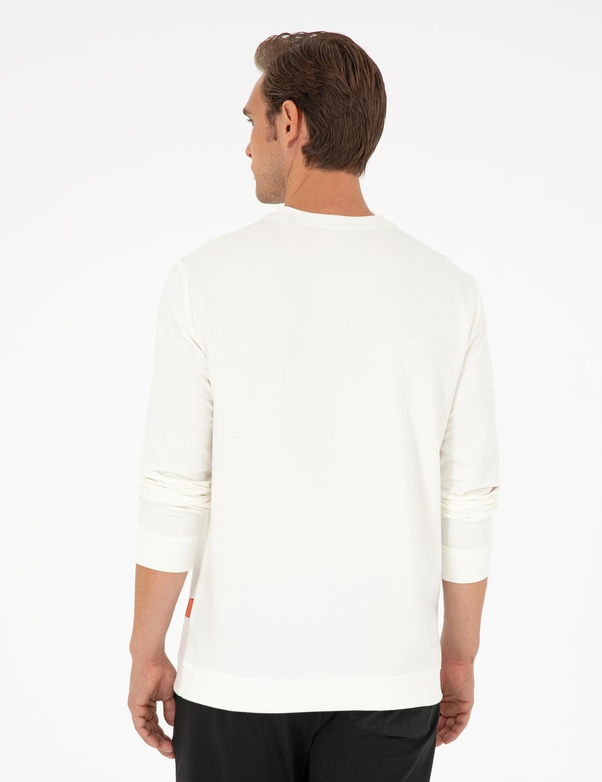 Ekru Regular Fit Sweatshirt - 50292984033