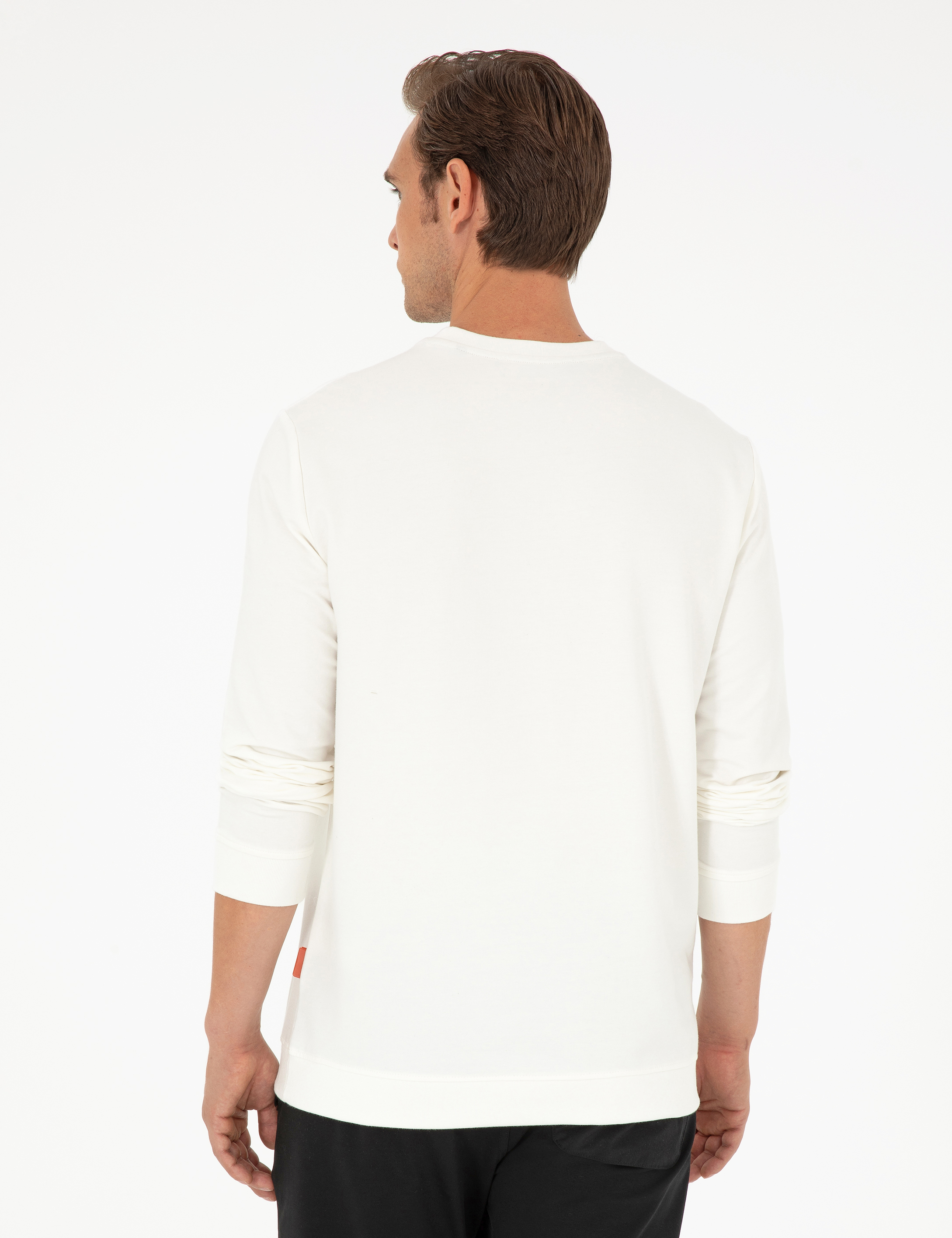 Ekru Regular Fit Sweatshirt - Image 5