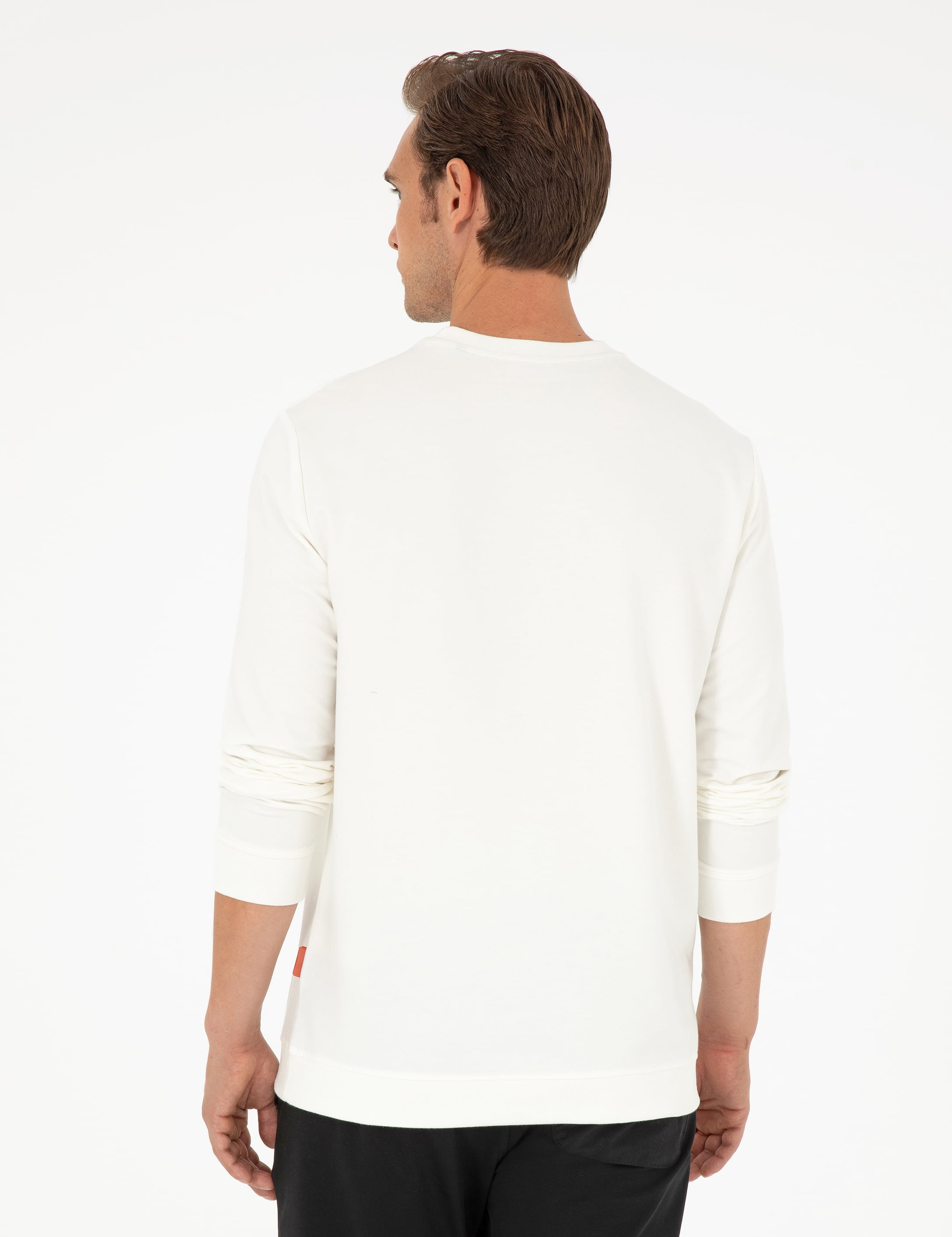 Ekru Regular Fit Sweatshirt