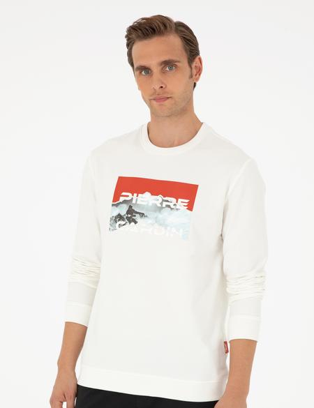 Ekru Regular Fit Sweatshirt - 50292984033