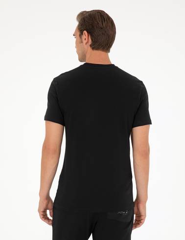 Siyah Slim Fit Tişört