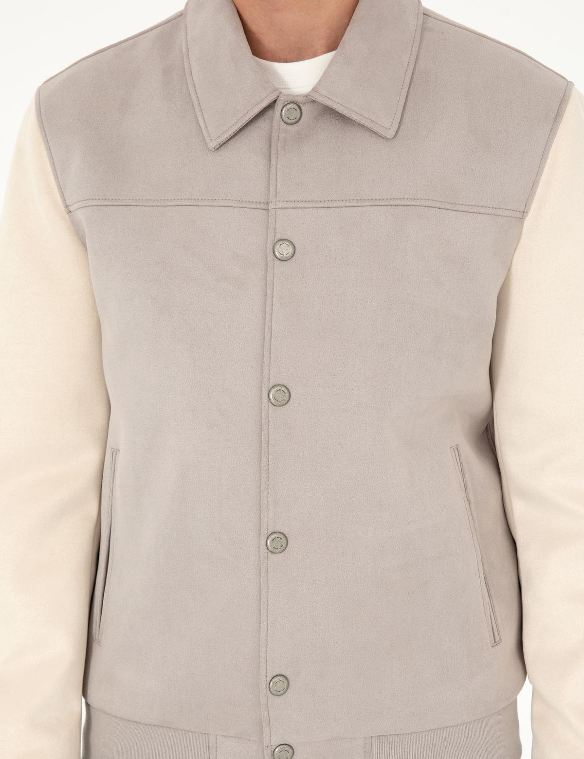 Taş Deri Ceket - 50300558004