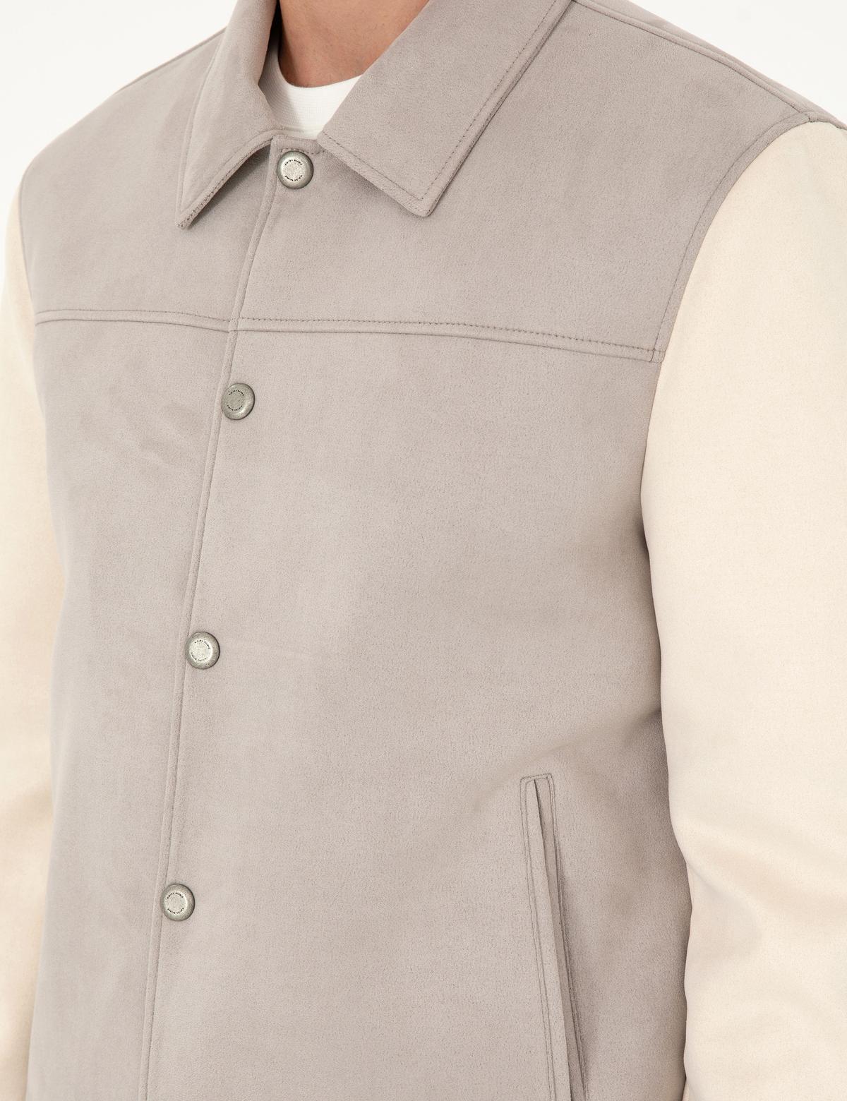 Taş Deri Ceket - 50300558004