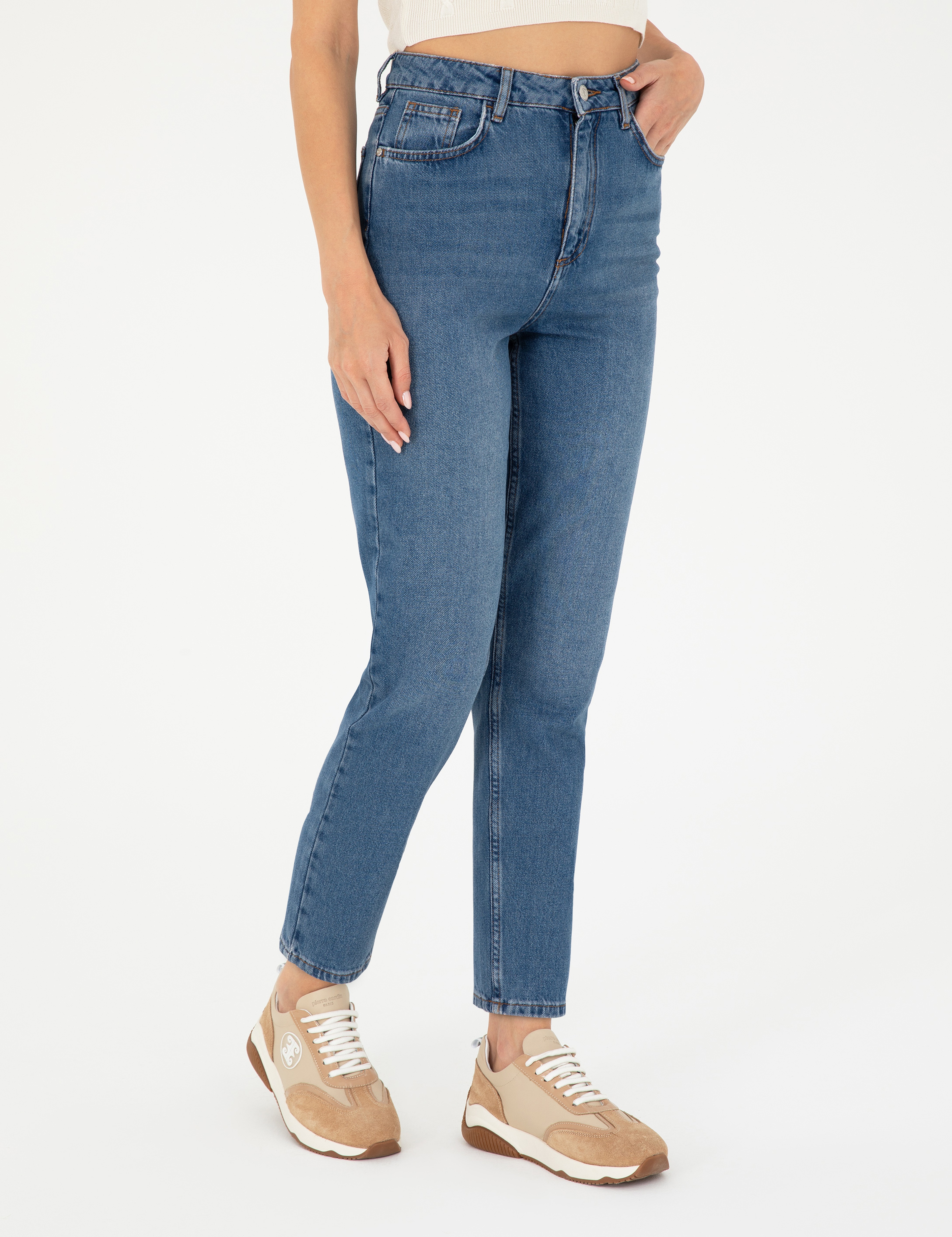 Mavi Mom Fit Jean Pantolon - Image 2