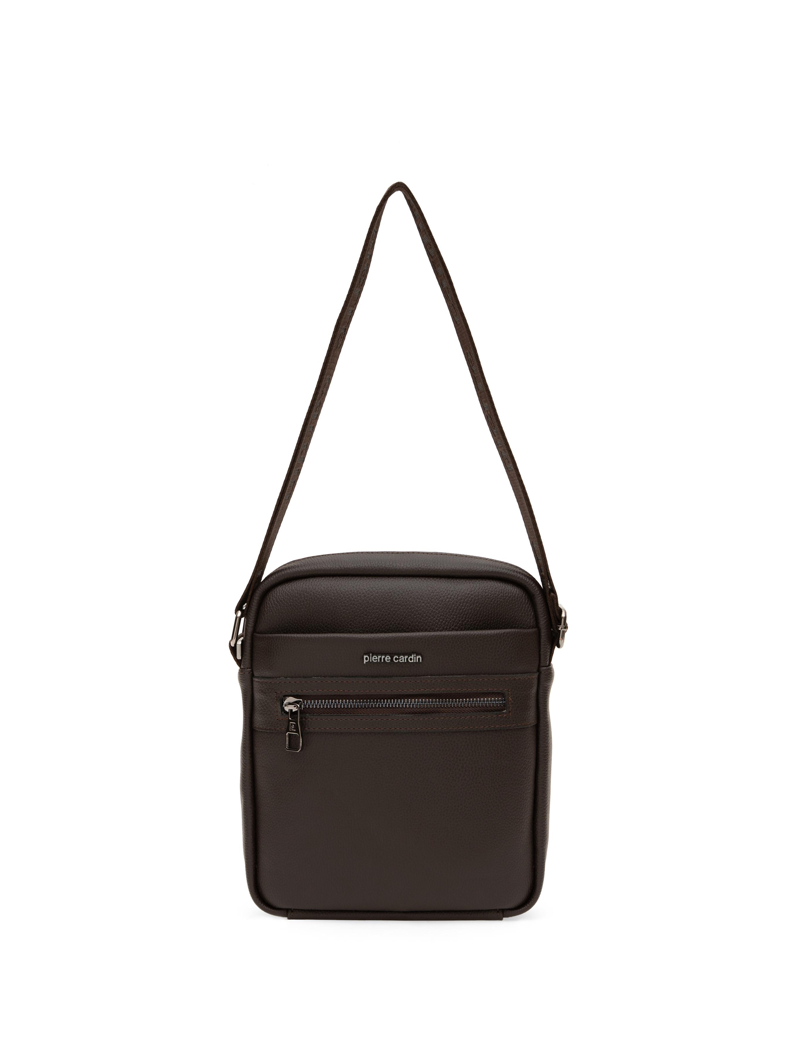 Erkek Kahverengi Omuz Çantası