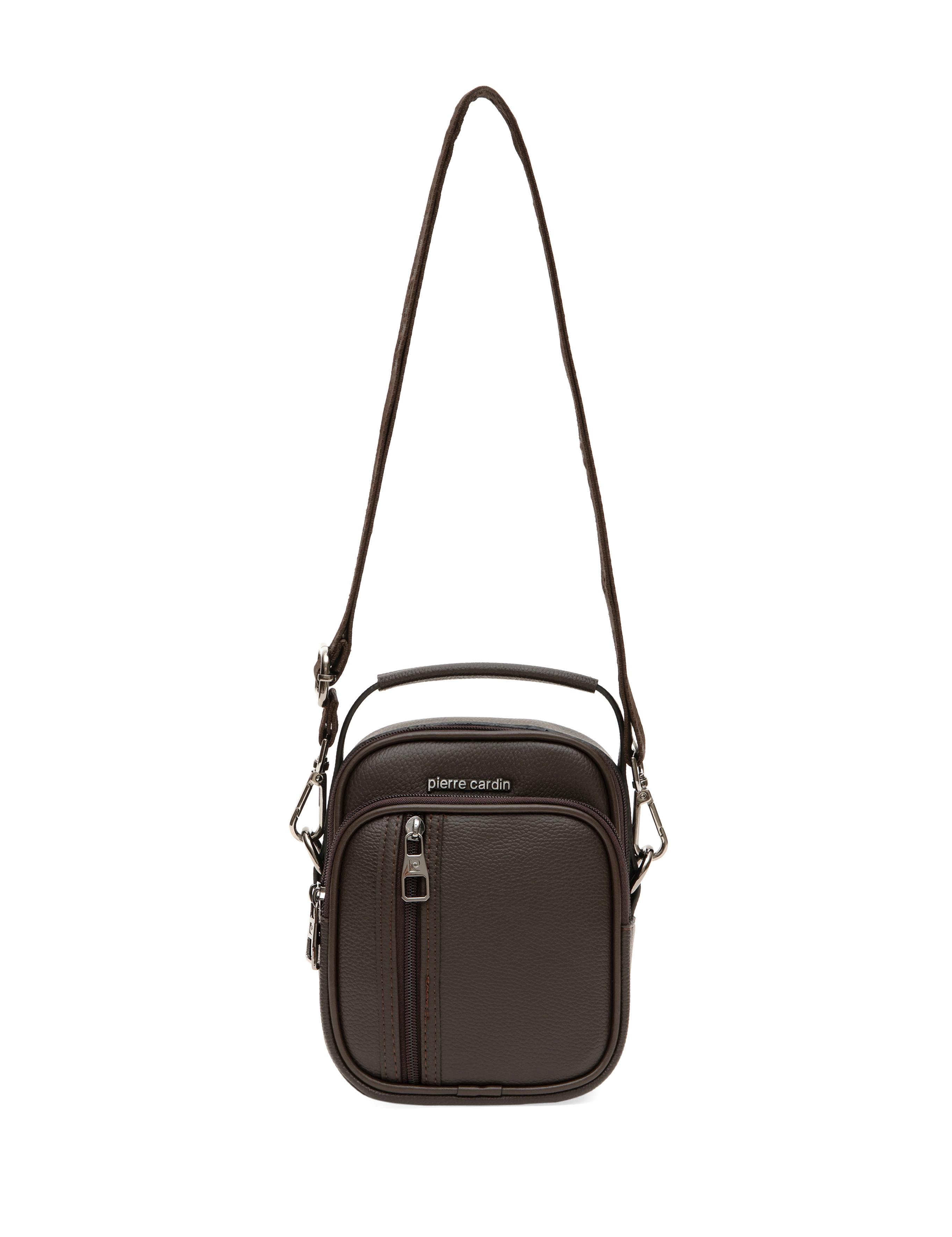 Erkek Kahverengi Omuz Çantası