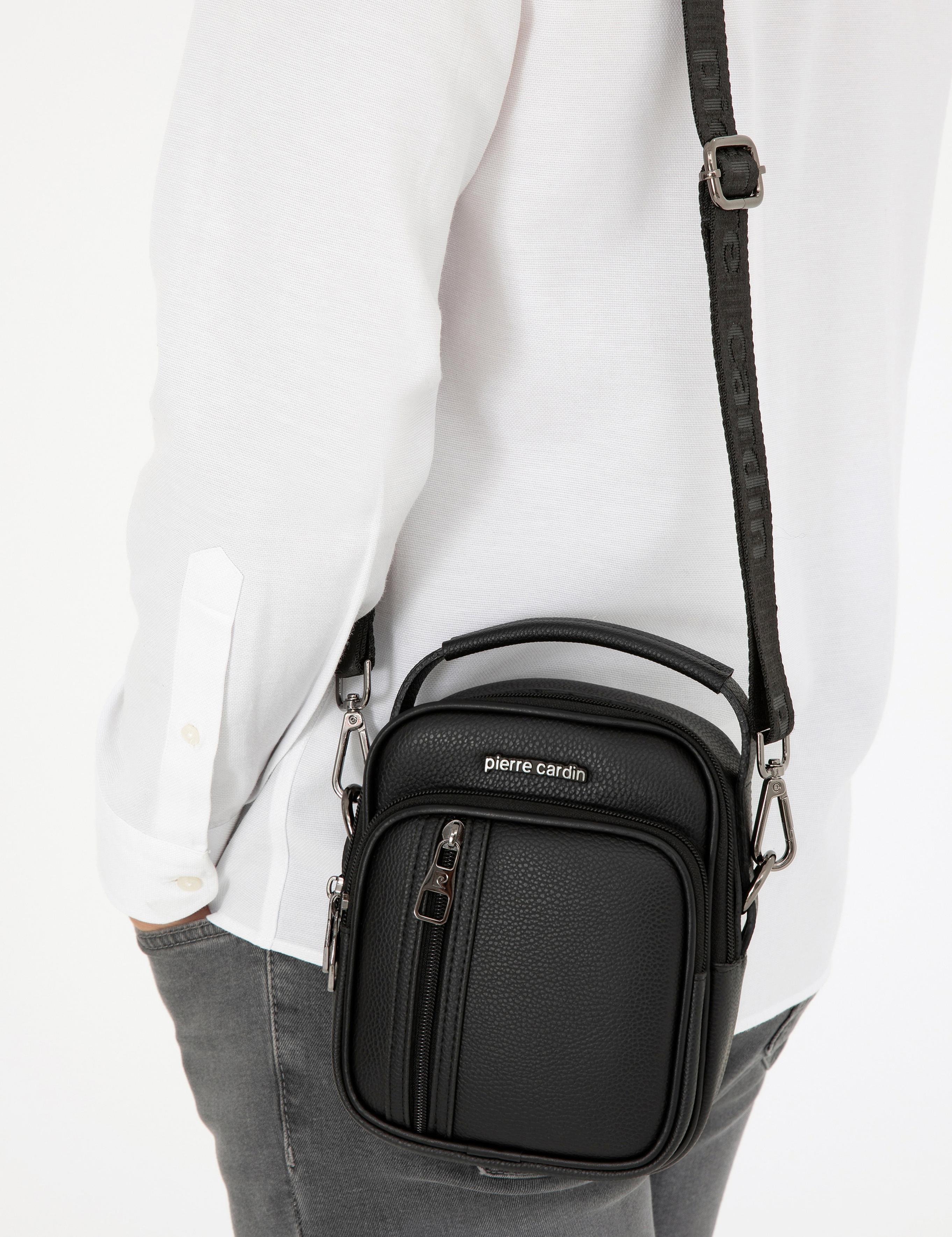 Erkek Siyah Omuz Çantası