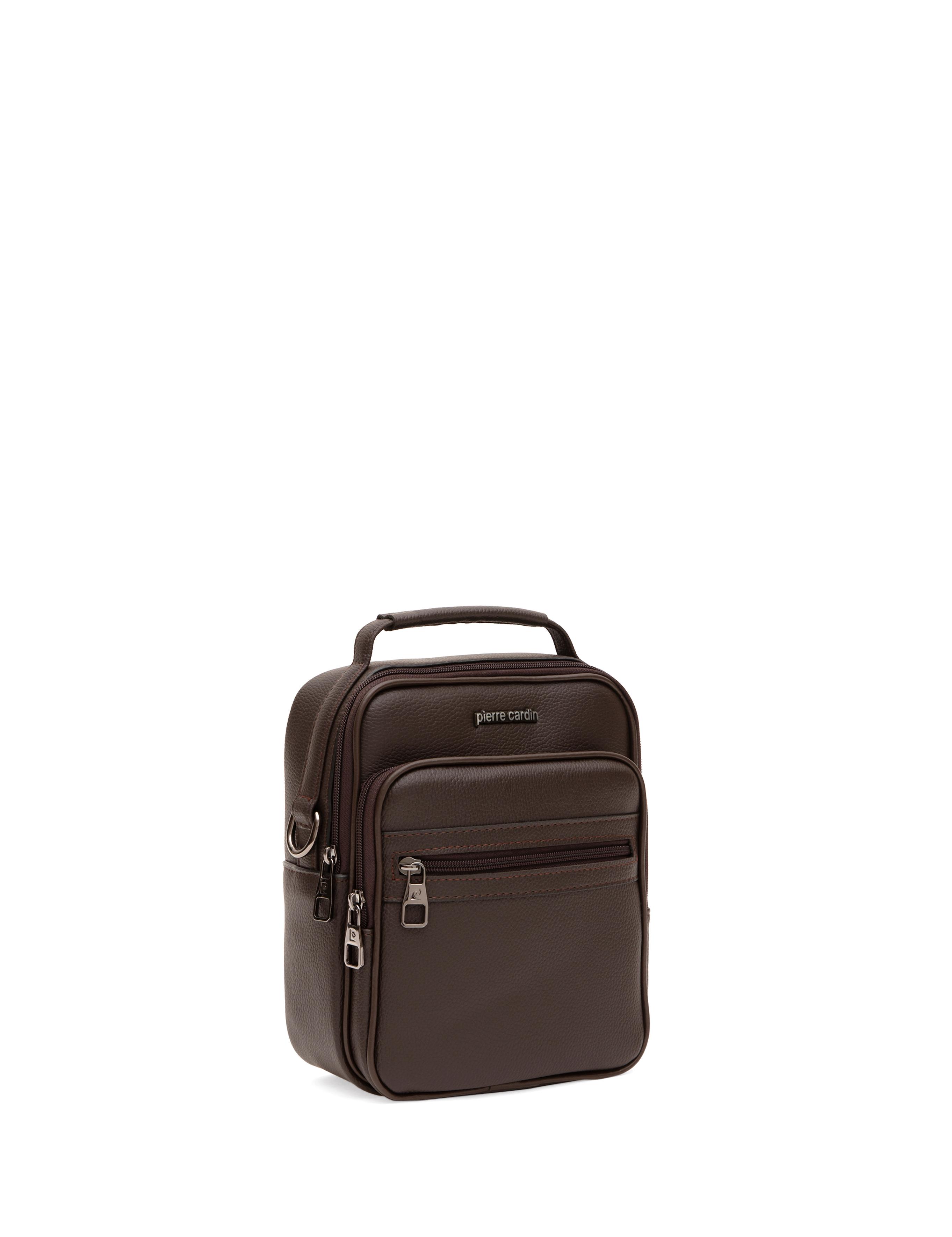 Erkek Kahverengi Omuz Çantası