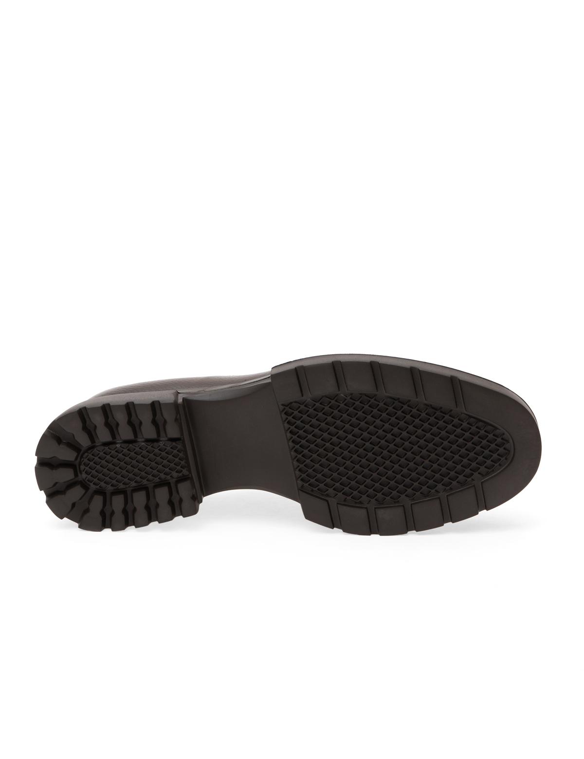 Kahverengi %100 Deri Casual Ayakkabı - 50296117005