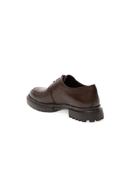 Kahverengi %100 Deri Casual Ayakkabı - 50296117005