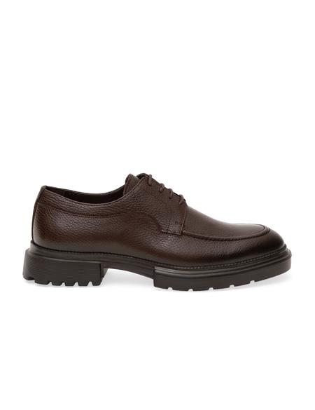 Kahverengi %100 Deri Casual Ayakkabı - 50296117005