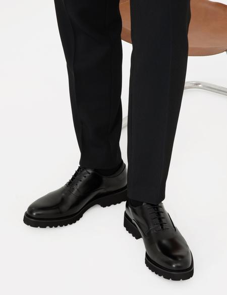 Siyah %100 Deri Casual Ayakkabı - 50296124002