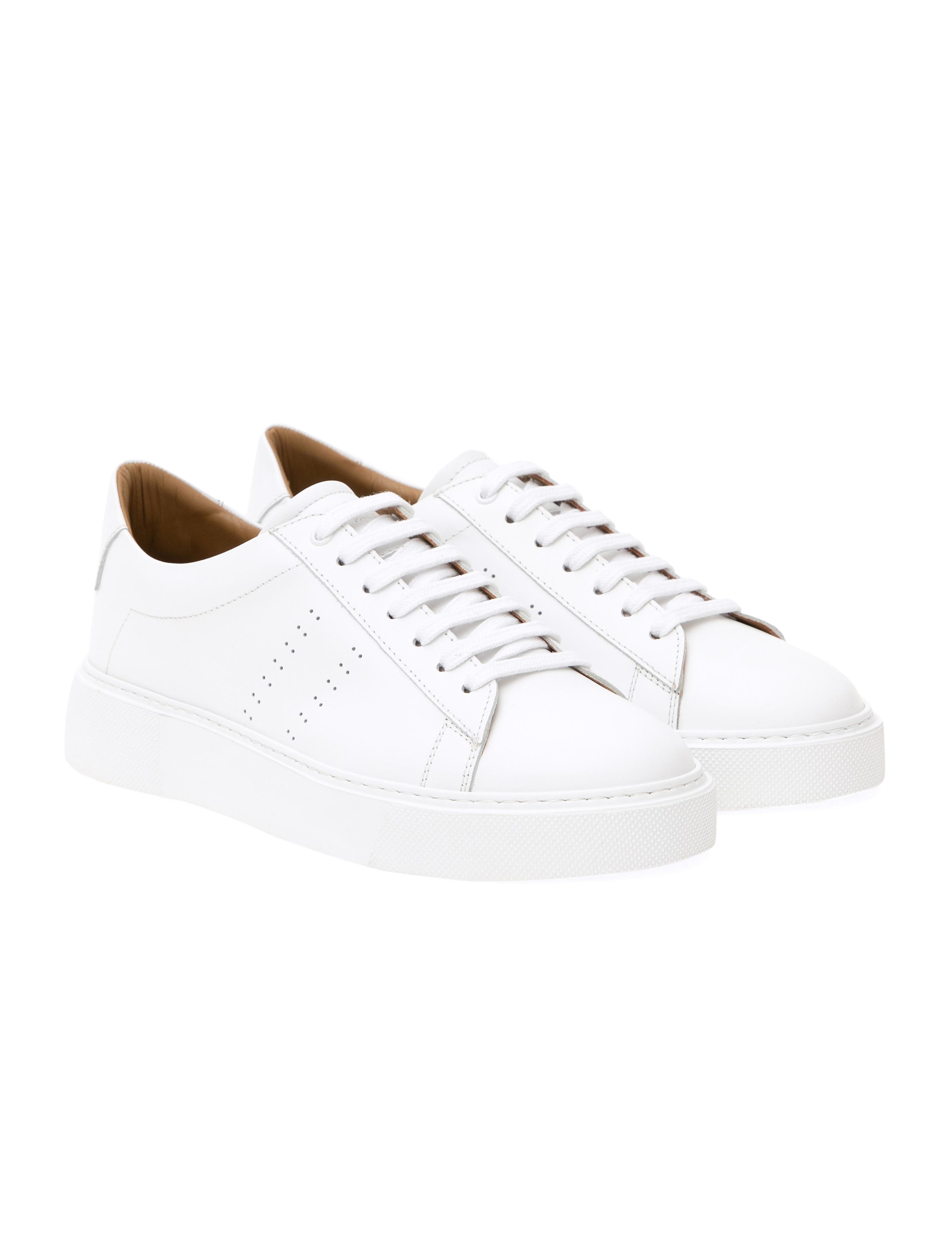 Beyaz %100 Deri Sneaker