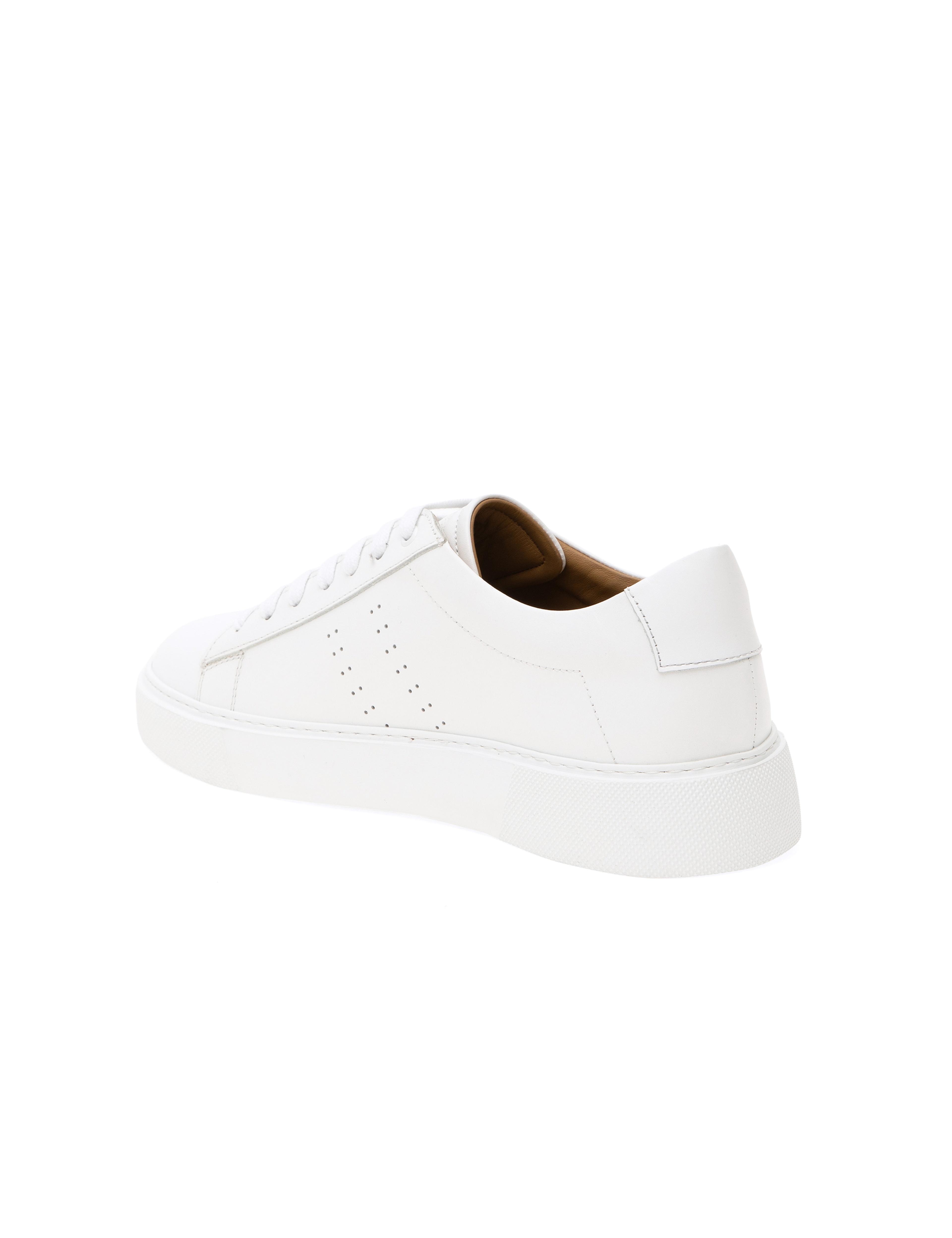 Beyaz %100 Deri Sneaker - Image 6