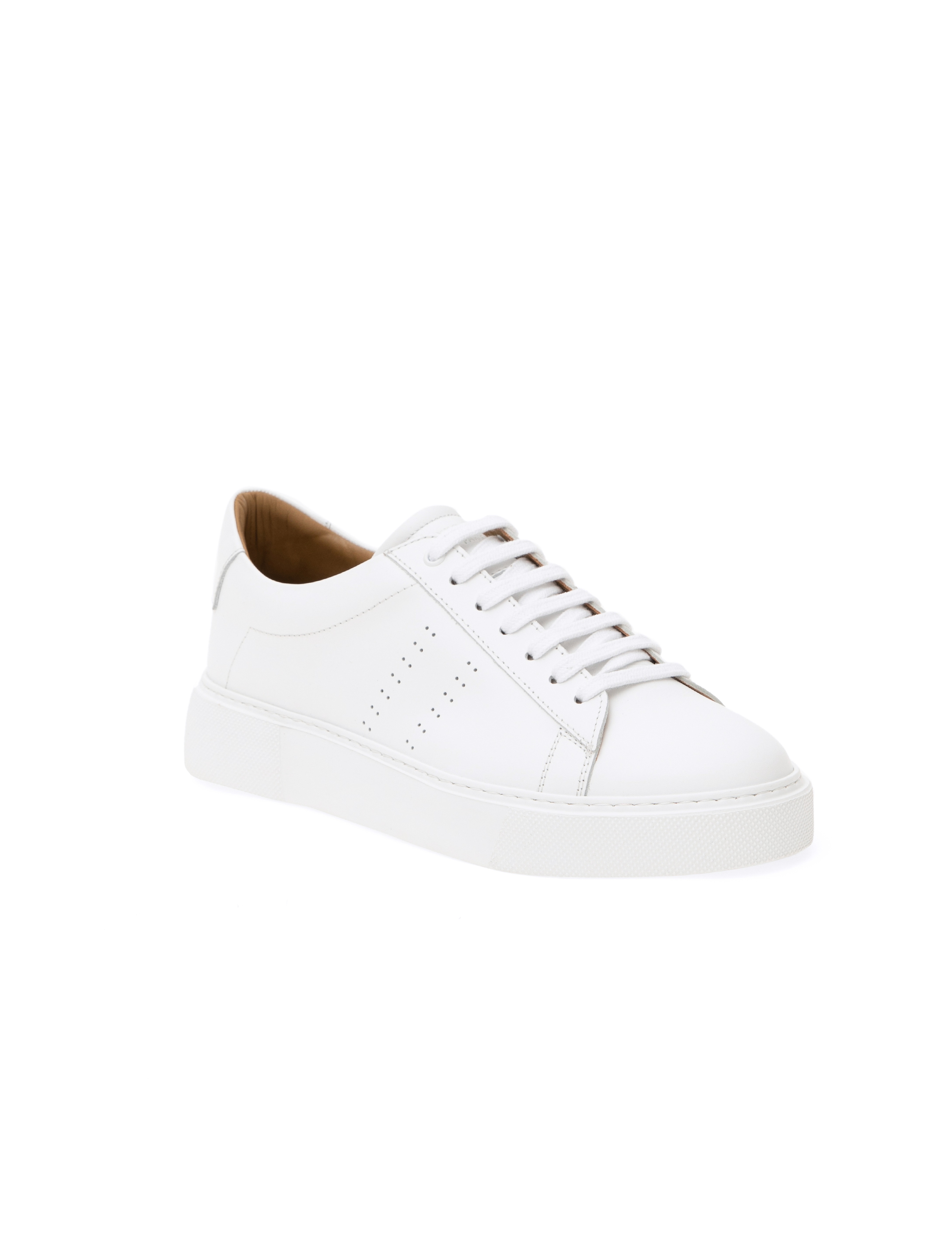 Beyaz %100 Deri Sneaker