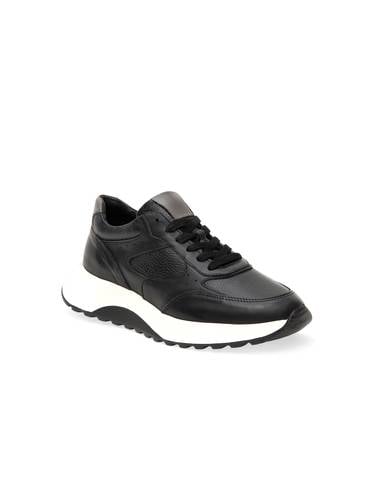 Siyah %100 Deri Sneaker
