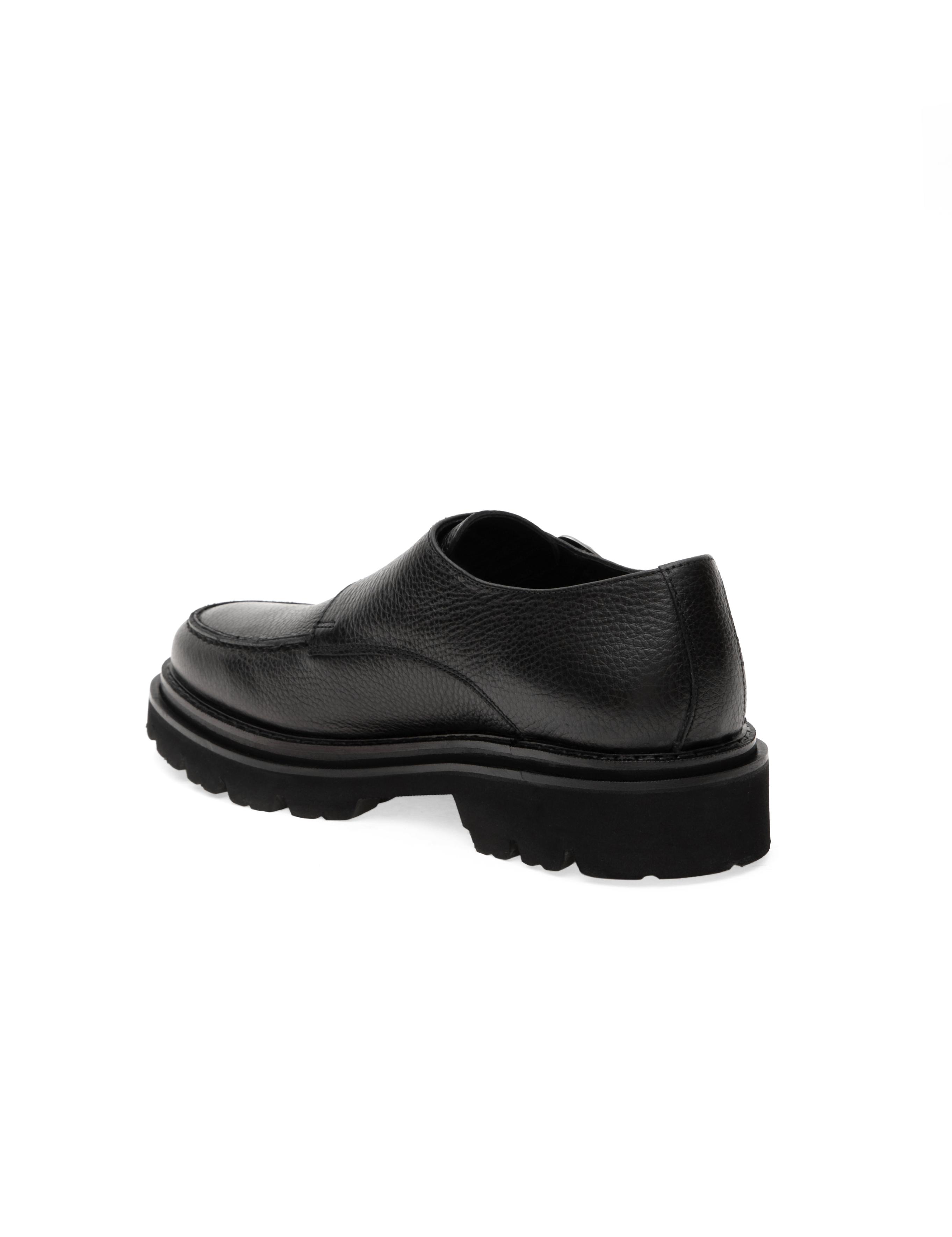 Siyah %100 Deri Casual Ayakkabı