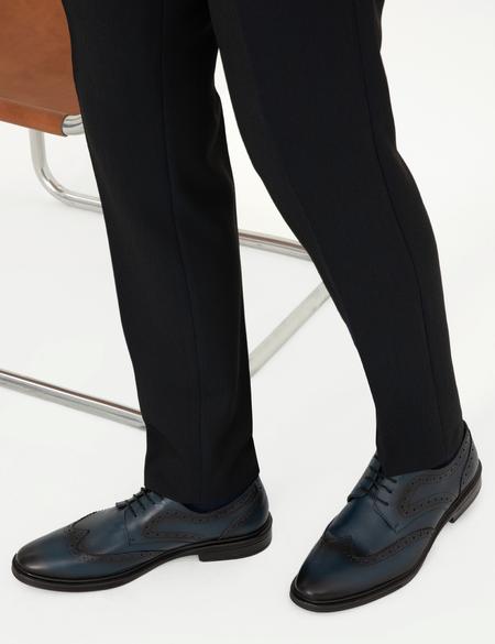 Lacivert %100 Deri Klasik Ayakkabı - 50298520018